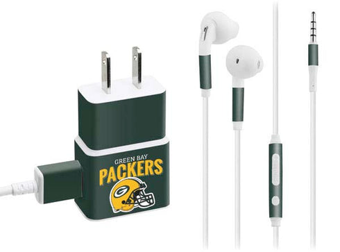 NFL Green Bay Packers Helmet Phone Charger Skin